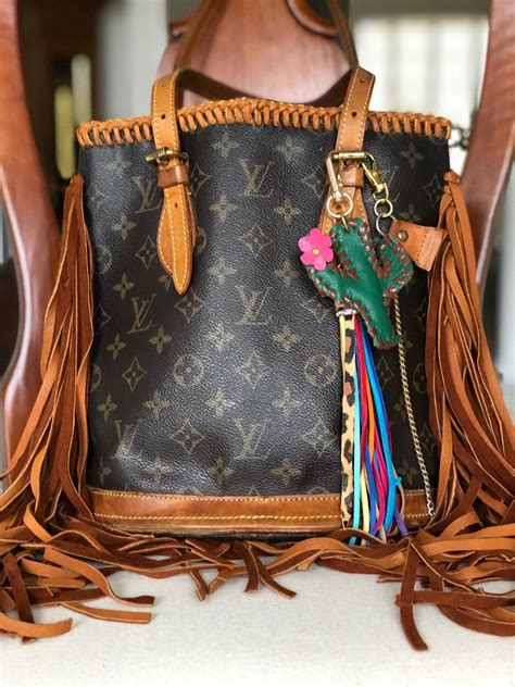 upcycle Louis Vuitton bag